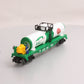 Lionel 6-27823 O Bio Weed Chemical Tank Flatcar #29985 LN/Box