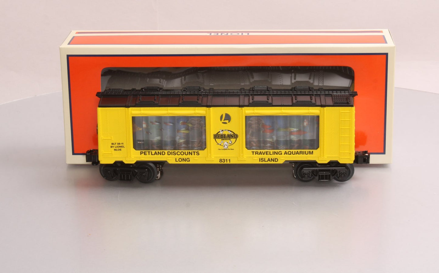 Lionel 6-52592 O Nassau Operating Engineers Petland Discounts Aquarium Car #8311 LN/Box