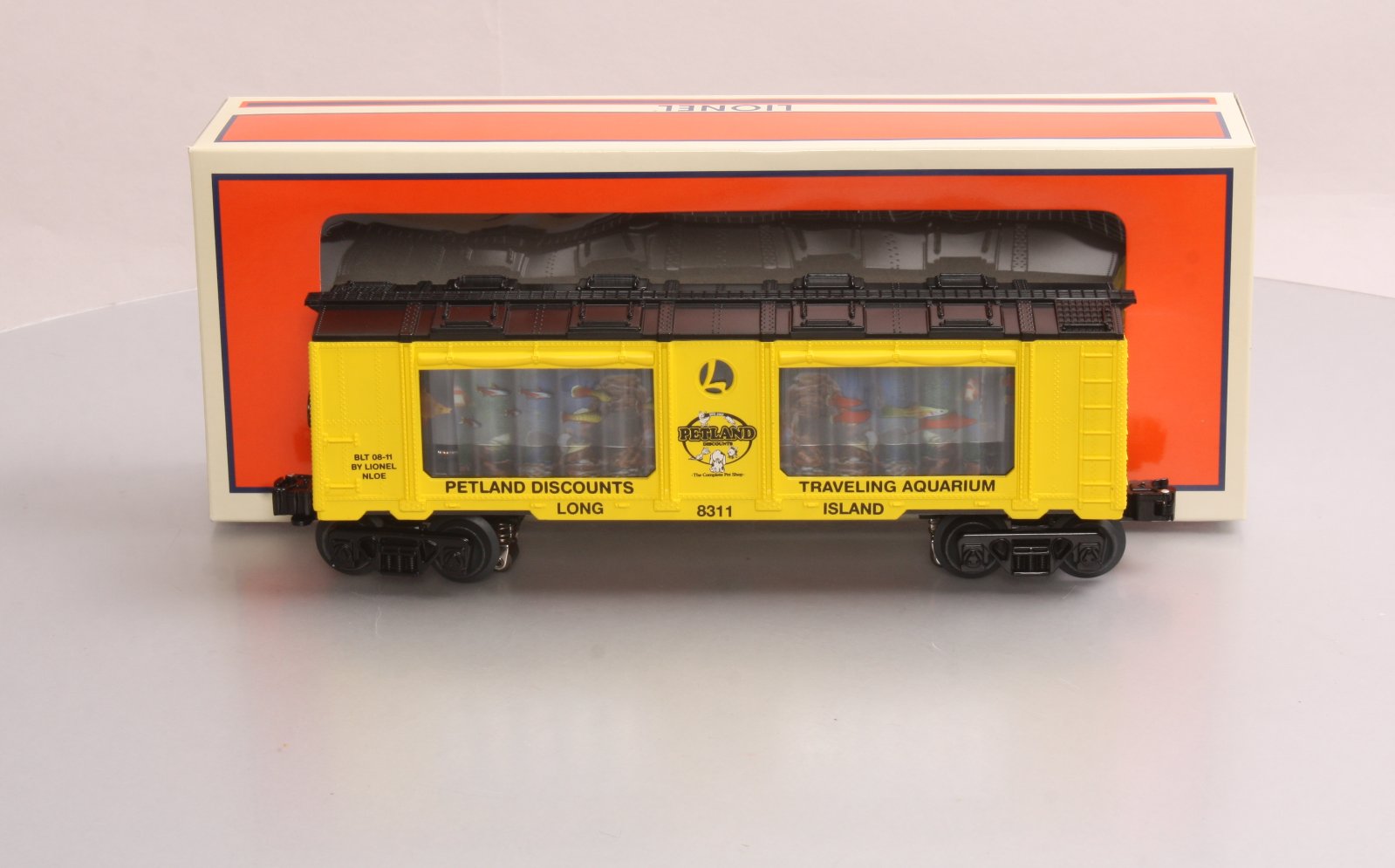 Lionel 6-52592 O Nassau Operating Engineers Petland Discounts Aquarium Car #8311 LN/Box