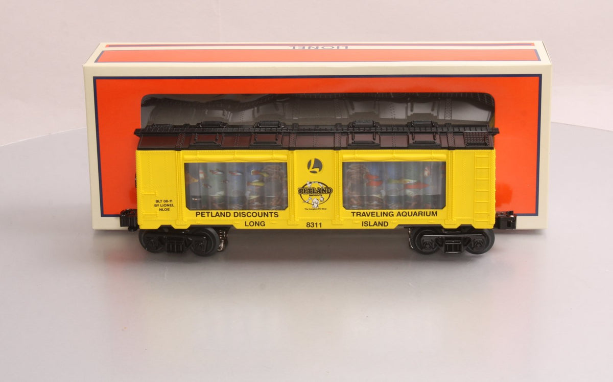 Lionel 6-52592 O Nassau Operating Engineers Petland Discounts Aquarium Car #8311 LN/Box