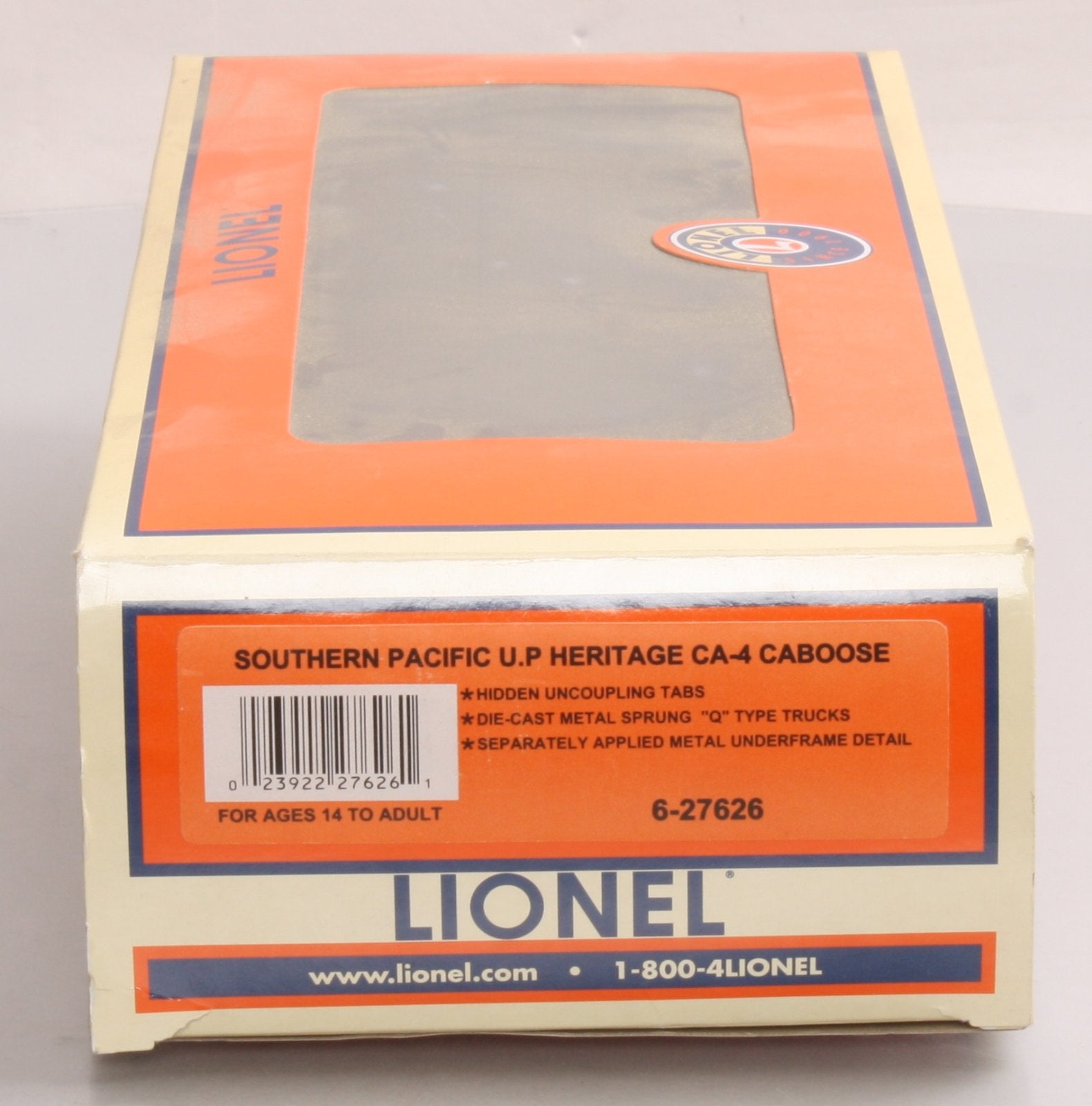 Lionel 6-27626 O Southern Pacific UP Heritage CA-4 Caboose #6991 LN/Box