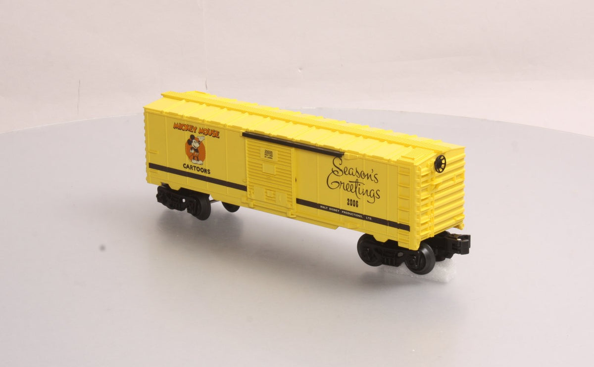 Lionel 6-25035 O Gauge 2006 Disney Holiday Boxcar #25035 LN/Box