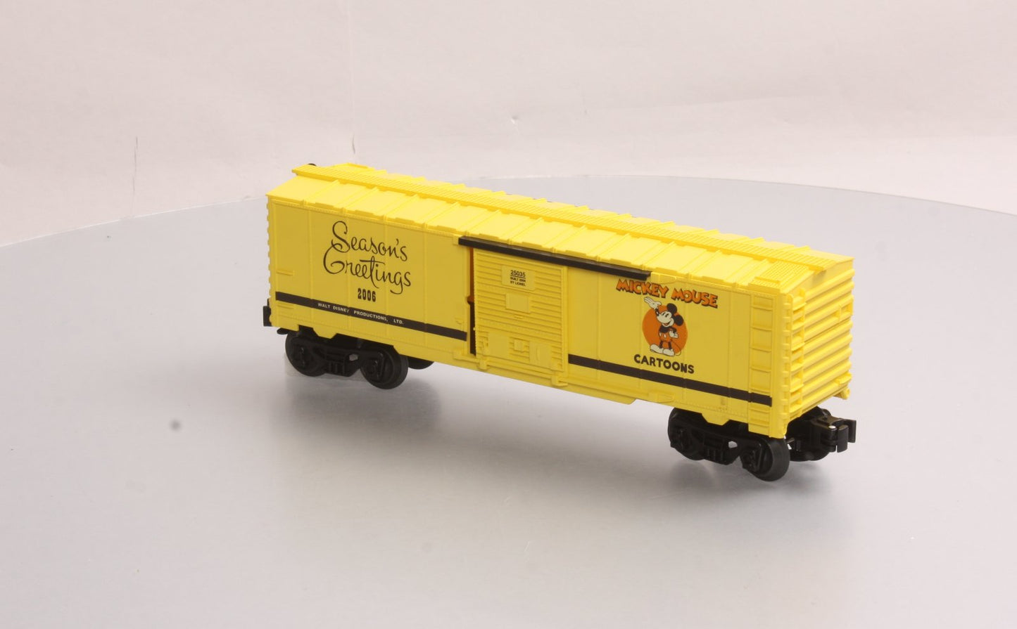 Lionel 6-25035 O Gauge 2006 Disney Holiday Boxcar #25035 LN/Box