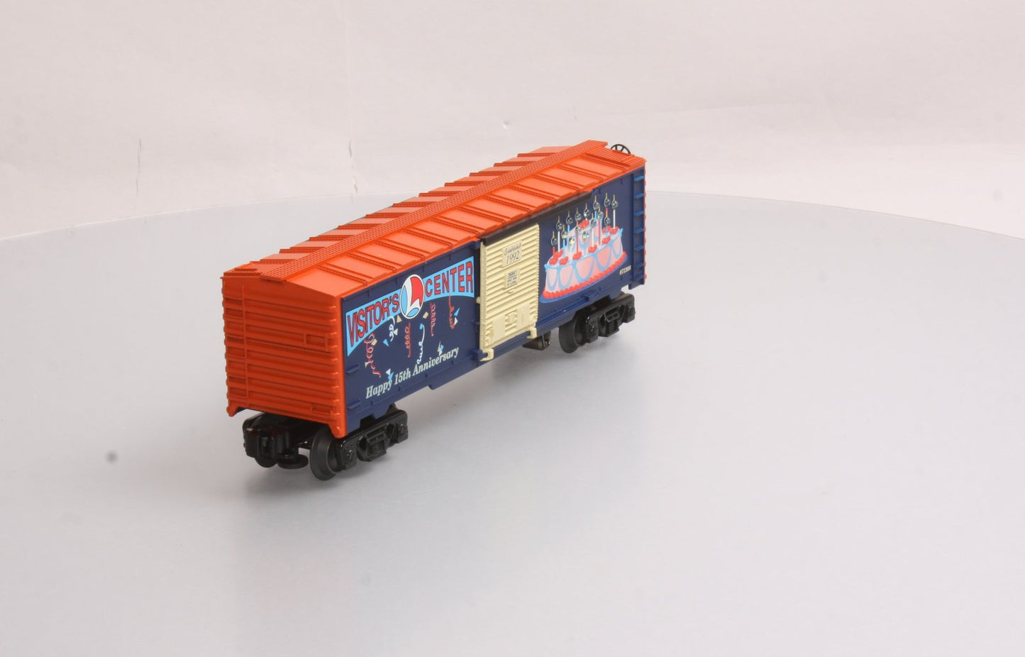 Lionel 6-36841 O Gauge Visitor's Center 15Th Anniversary Lighted Boxcar #071208 LN/Box