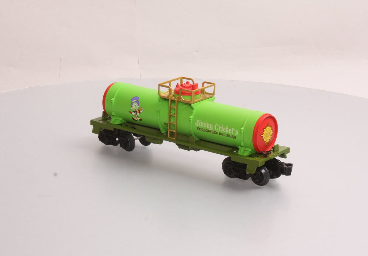 Lionel 6-36130 O Disney "Jiminy Crickey" Single Dome Tank Car EX/Box