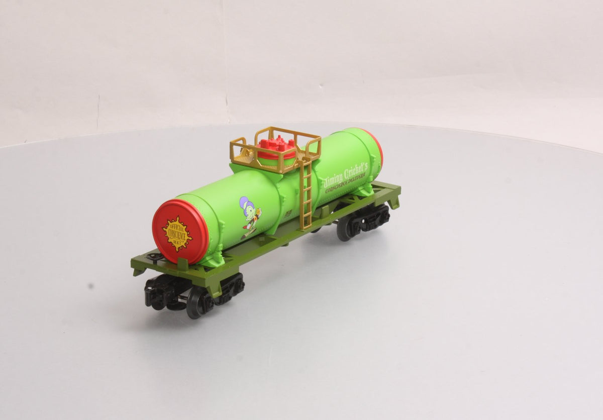 Lionel 6-36130 O Disney "Jiminy Crickey" Single Dome Tank Car EX/Box
