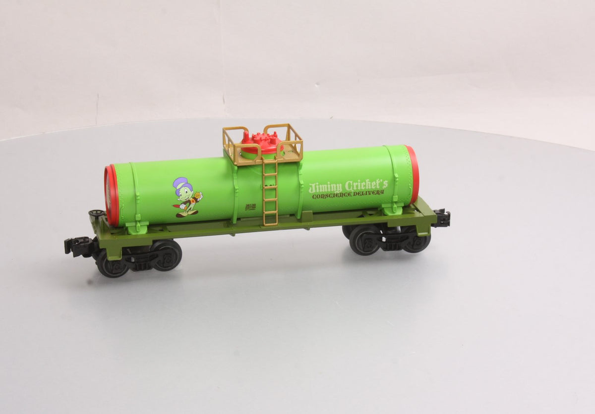 Lionel 6-36130 O Disney "Jiminy Crickey" Single Dome Tank Car EX/Box