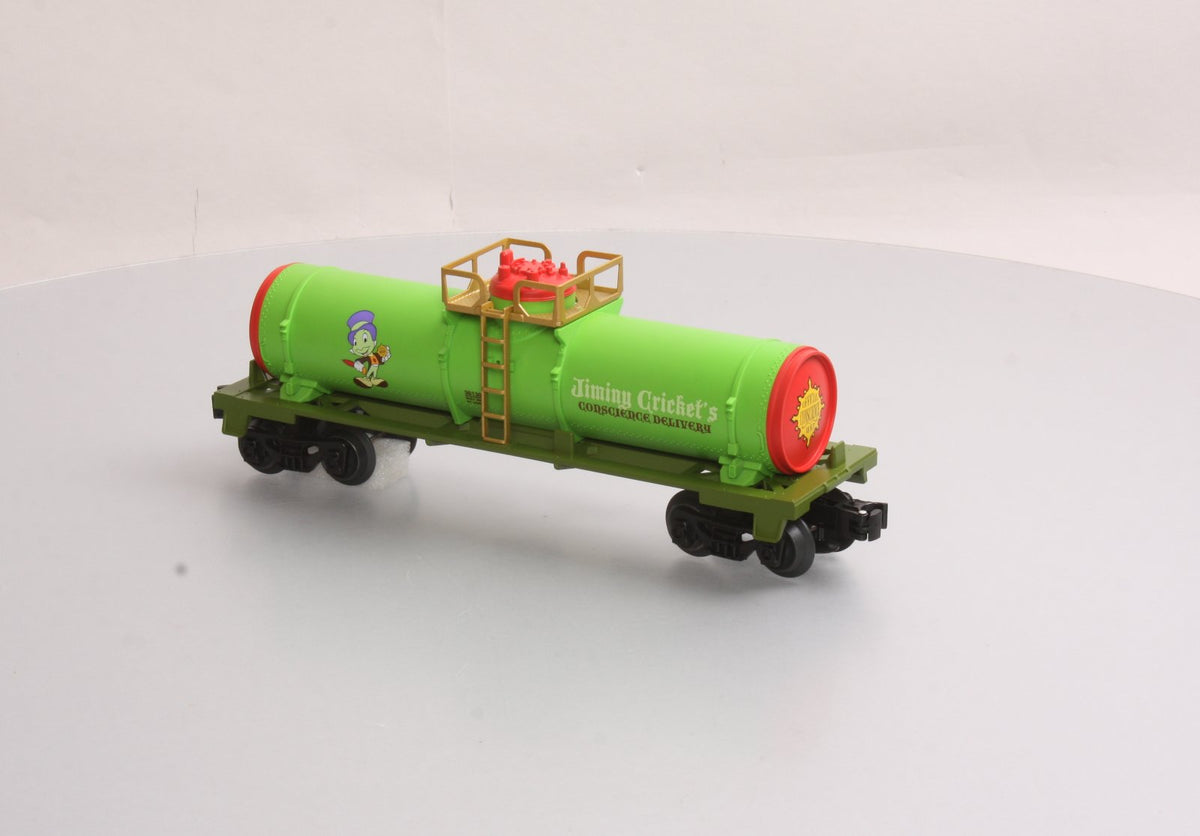 Lionel 6-36130 O Disney "Jiminy Crickey" Single Dome Tank Car EX/Box