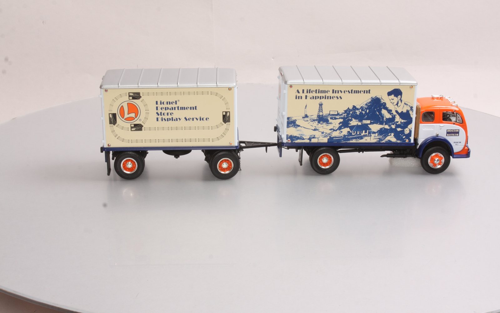 First Gear 41-0500 1:34 Dry Goods Van and Pump Trailer EX/Box