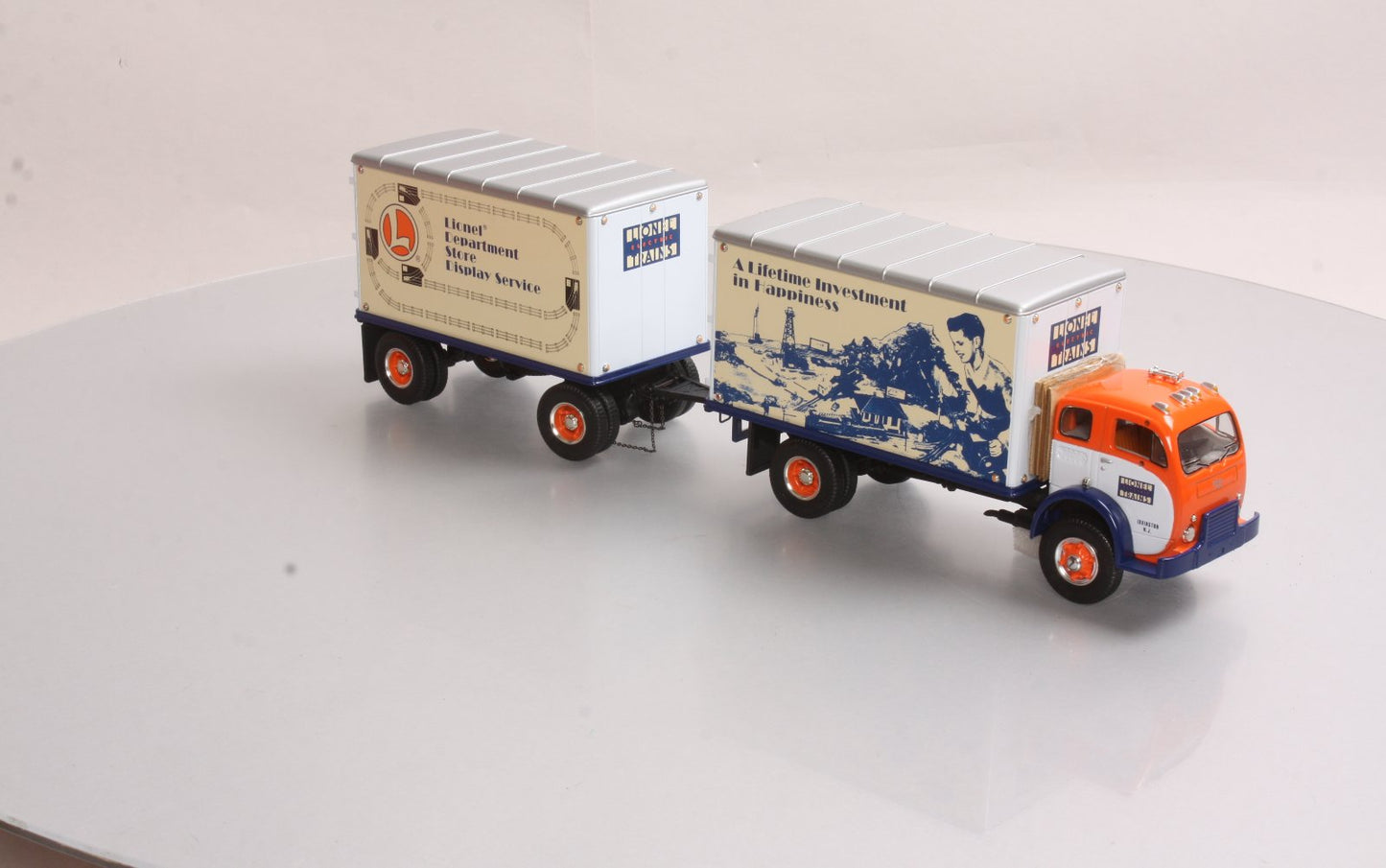 First Gear 41-0500 1:34 Dry Goods Van and Pump Trailer EX/Box