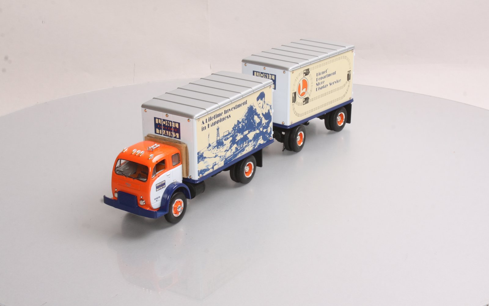 First Gear 41-0500 1:34 Dry Goods Van and Pump Trailer EX/Box