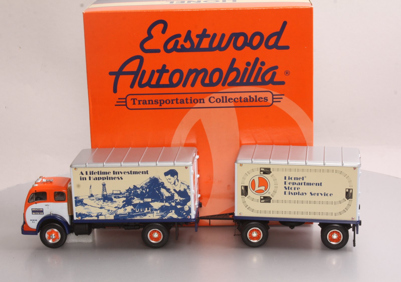 First Gear 41-0500 1:34 Dry Goods Van and Pump Trailer EX/Box