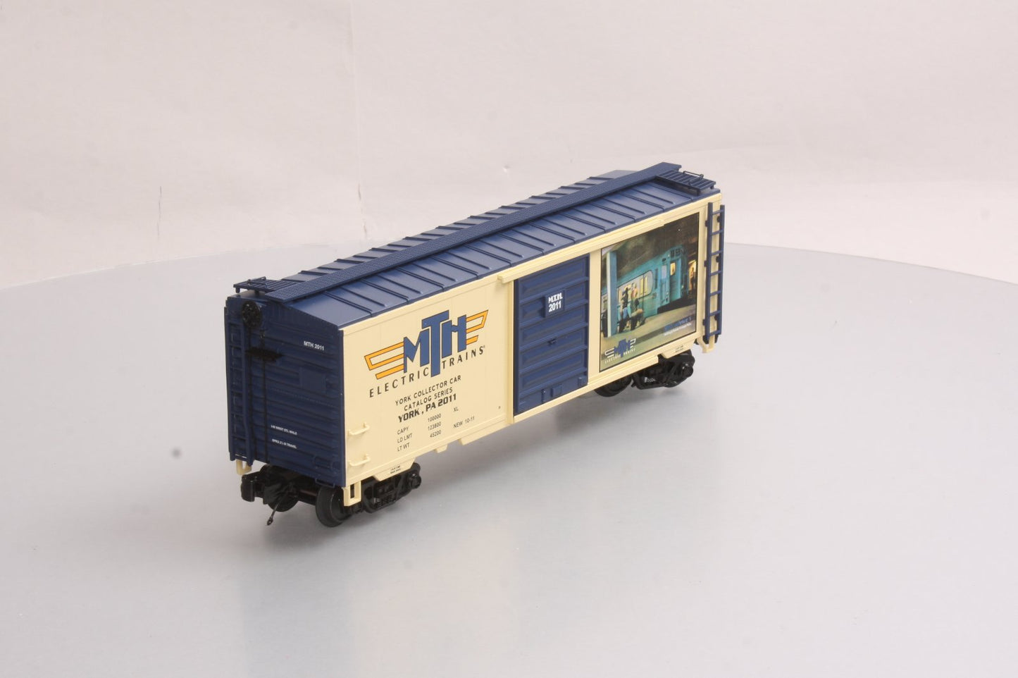 MTH 20-93542 O Gauge TCA Fall York 2011 40' Box Car MT/Box
