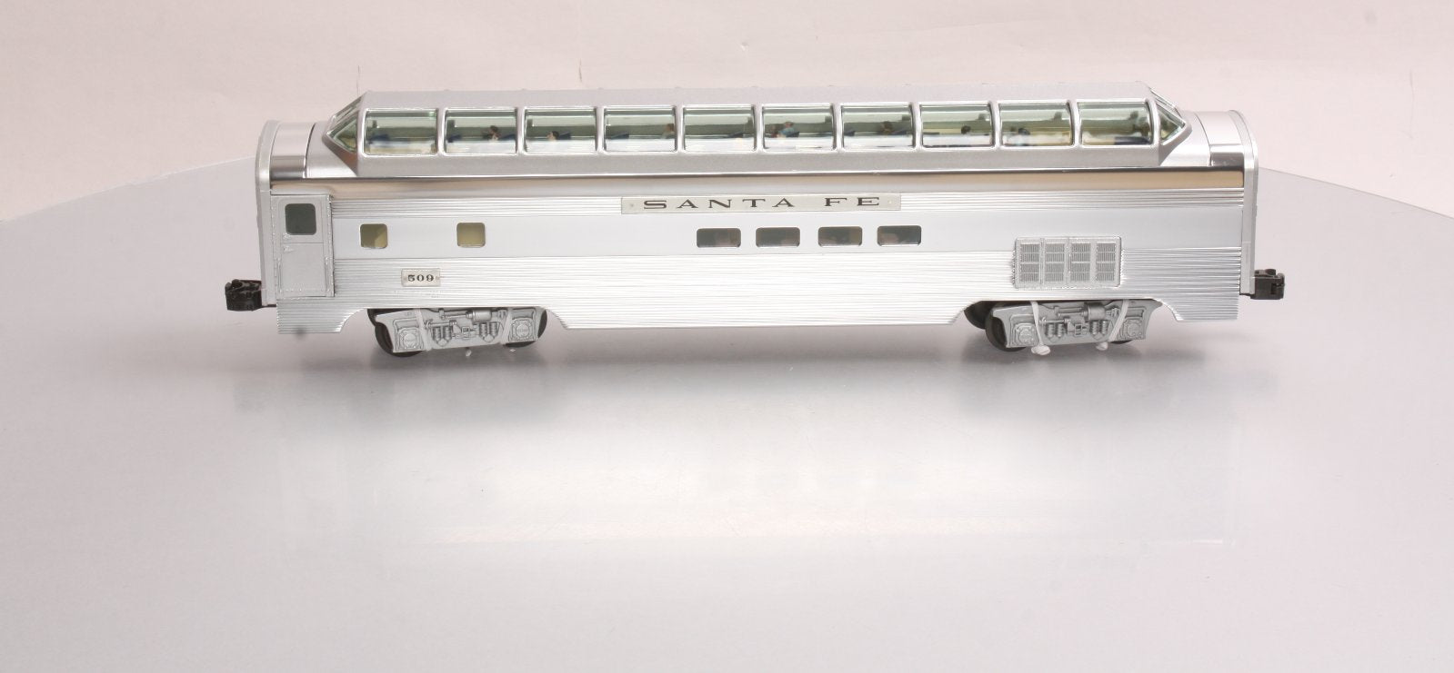 Lionel 6-39137 Santa Fe Superliner Full Vista Dome Car EX