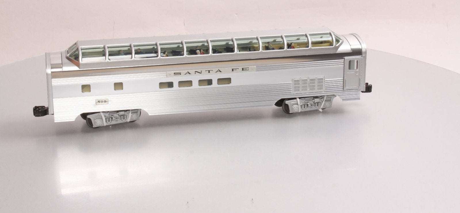 Lionel 6-39137 Santa Fe Superliner Full Vista Dome Car EX