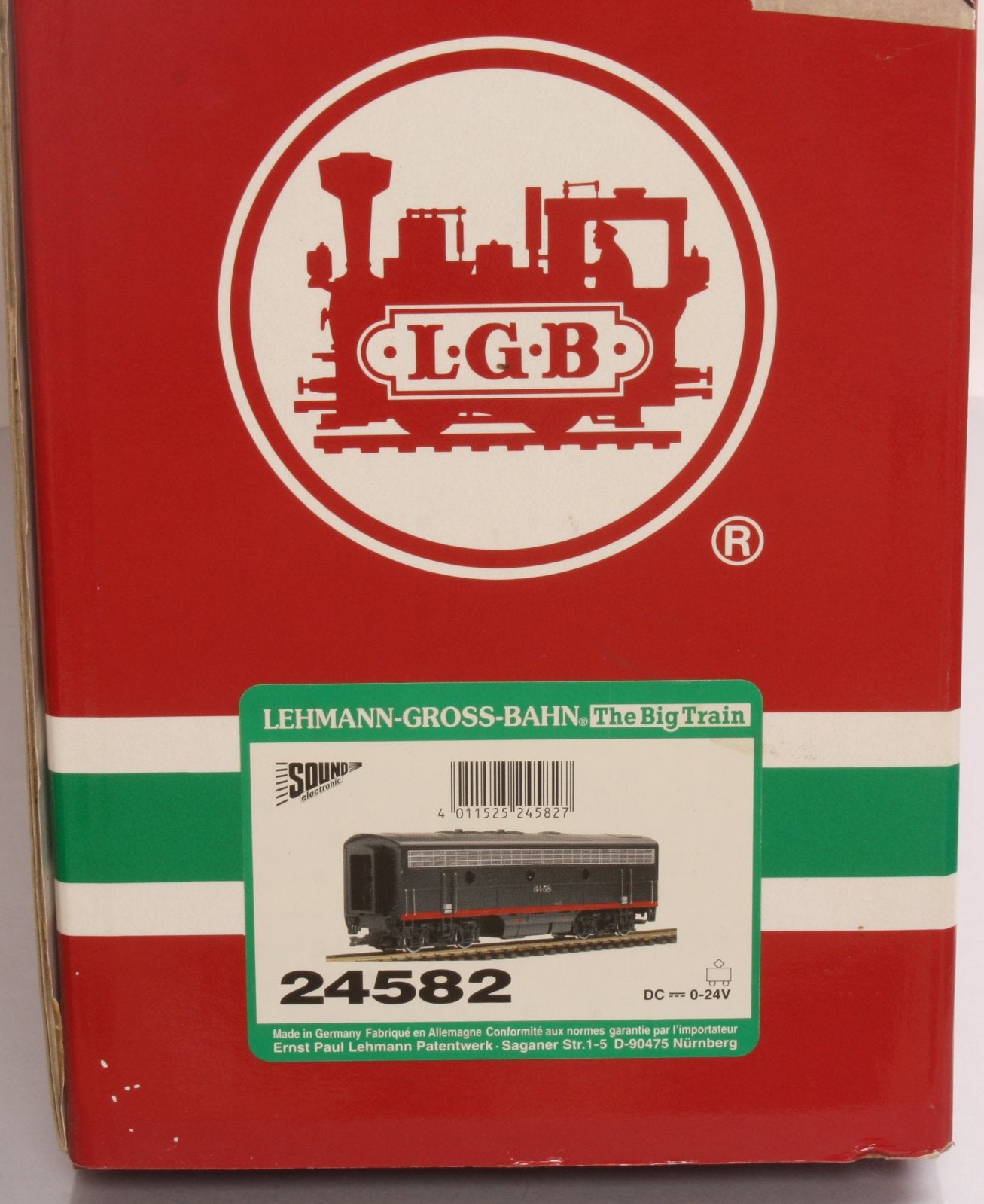 LGB 24582 G Southern Pacific F7-B Non-Powered Diesel Locomotive #9058 LN/Box