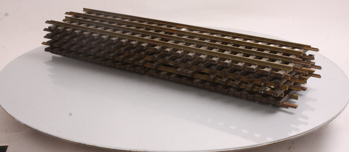 LGB 10600 G Gauge Brass 24" Straight Track Sections (Box of 12) LN/Box