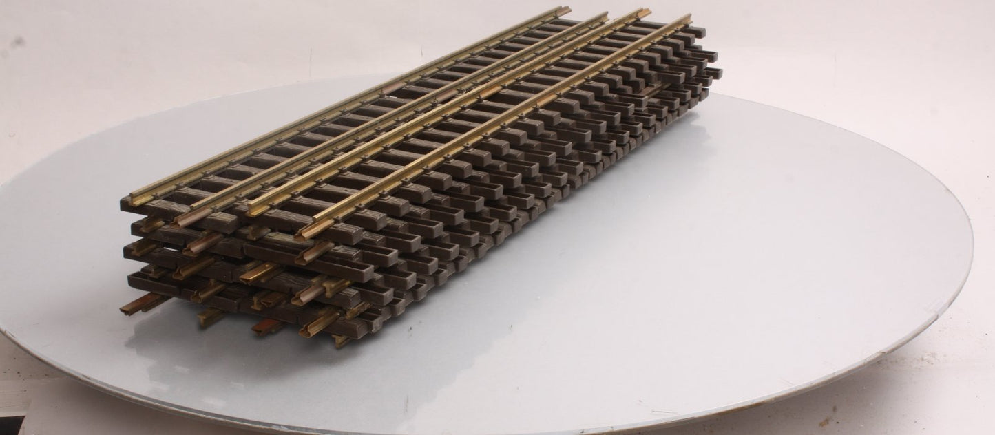 LGB 10600 G Gauge Brass 24" Straight Track Sections (Box of 12) LN/Box