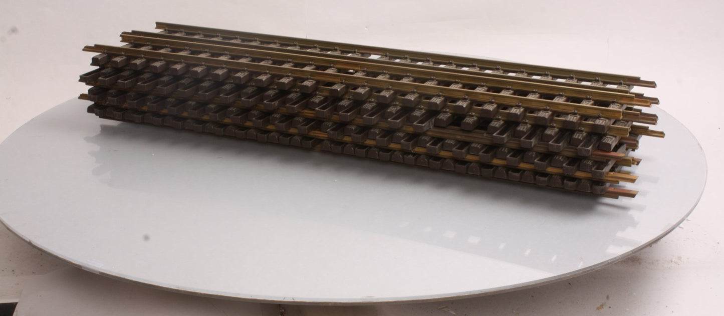 LGB 10600 G Gauge Brass 24" Straight Track Sections (Box of 12) LN/Box