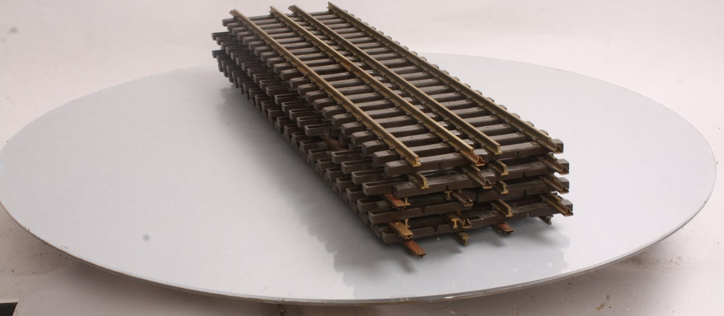 LGB 10600 G Gauge Brass 24" Straight Track Sections (Box of 12) LN/Box