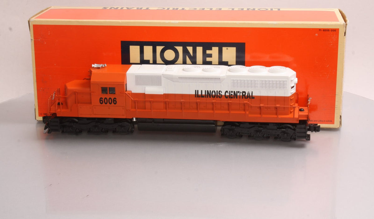 Lionel 6-18210 O Gauge Illinois Central SD-40 Diesel Locomotive #6006 LN/Box