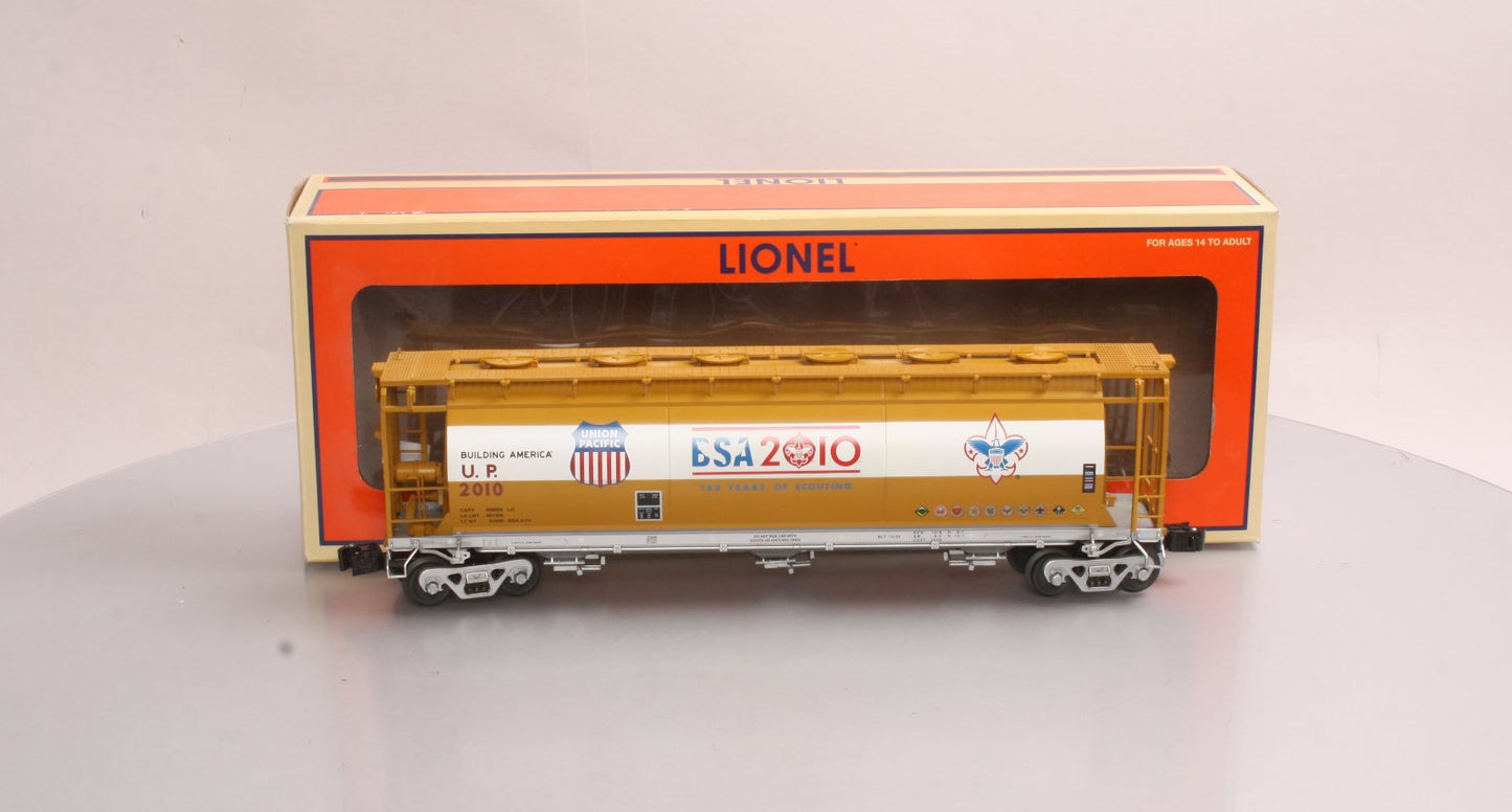 Lionel 6-27449 O Gauge Boy Scouts Of America® Cylindrical Hopper #2010 NIB