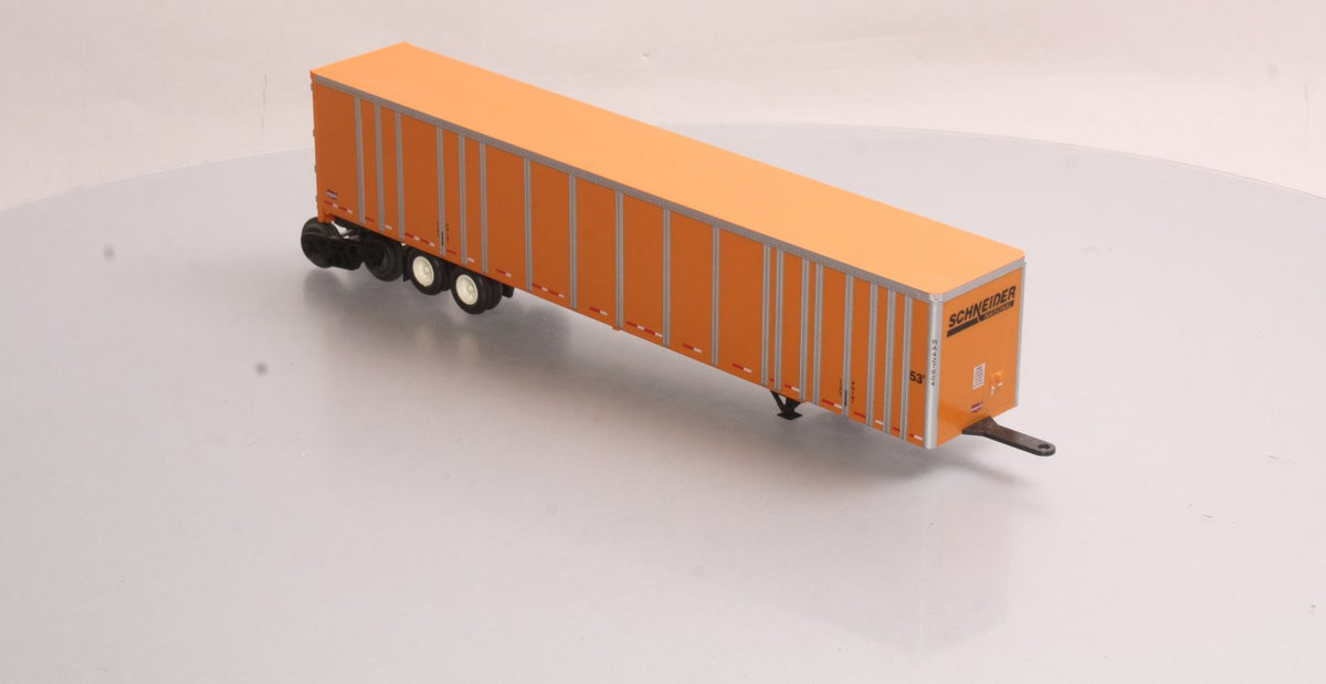 Bowser 87002 O Gauge 53' Schneider Road Railer LN/Box
