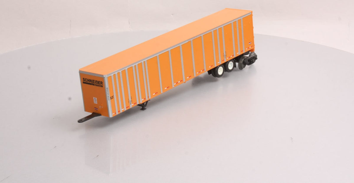 Bowser 87002 O Gauge 53' Schneider Road Railer LN/Box