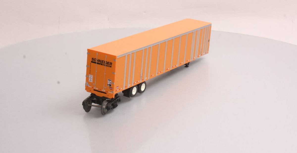 Bowser 87002 O Gauge 53' Schneider Road Railer LN/Box