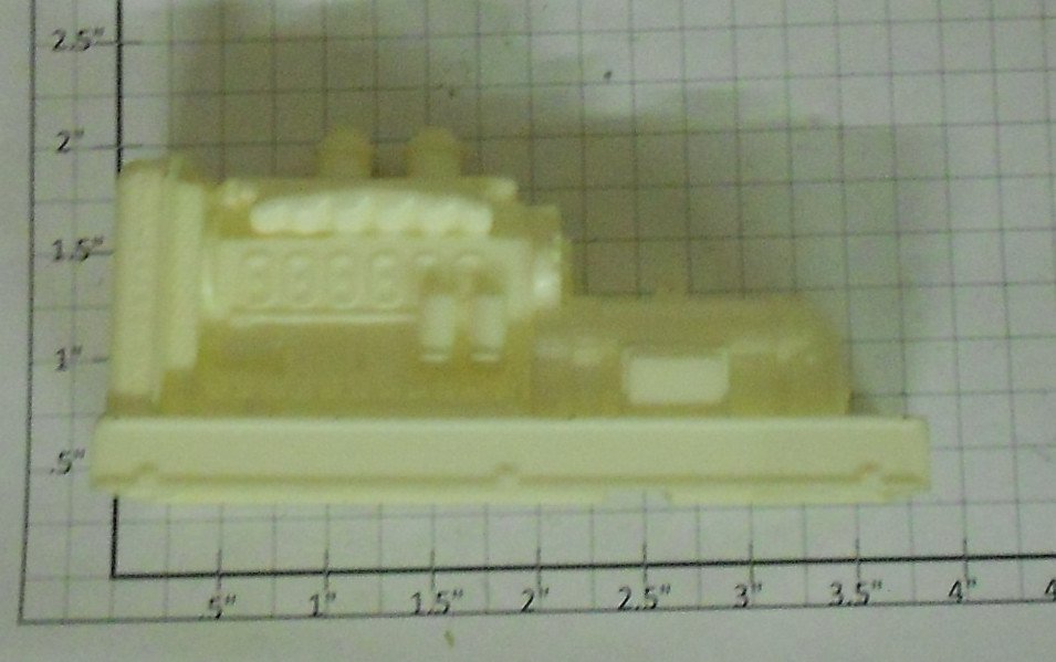 Lionel 12912-35 White Diesel Motor Housing