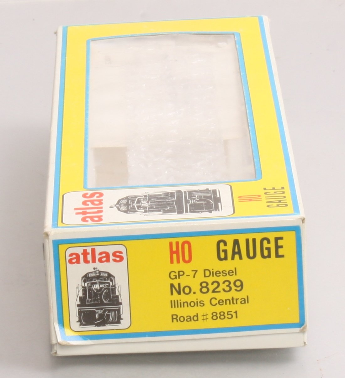 Atlas 8239 Illinois Central GP-7 Diesel Locomotive #8851 LN/Box