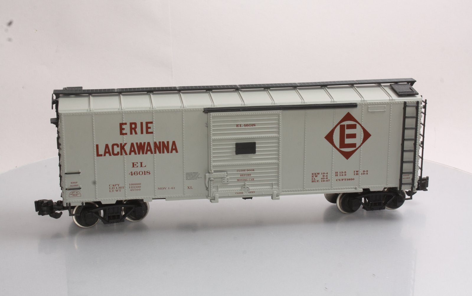 Aristo-Craft 46018 G Scale Erie Lackawanna Box Car EX/Box