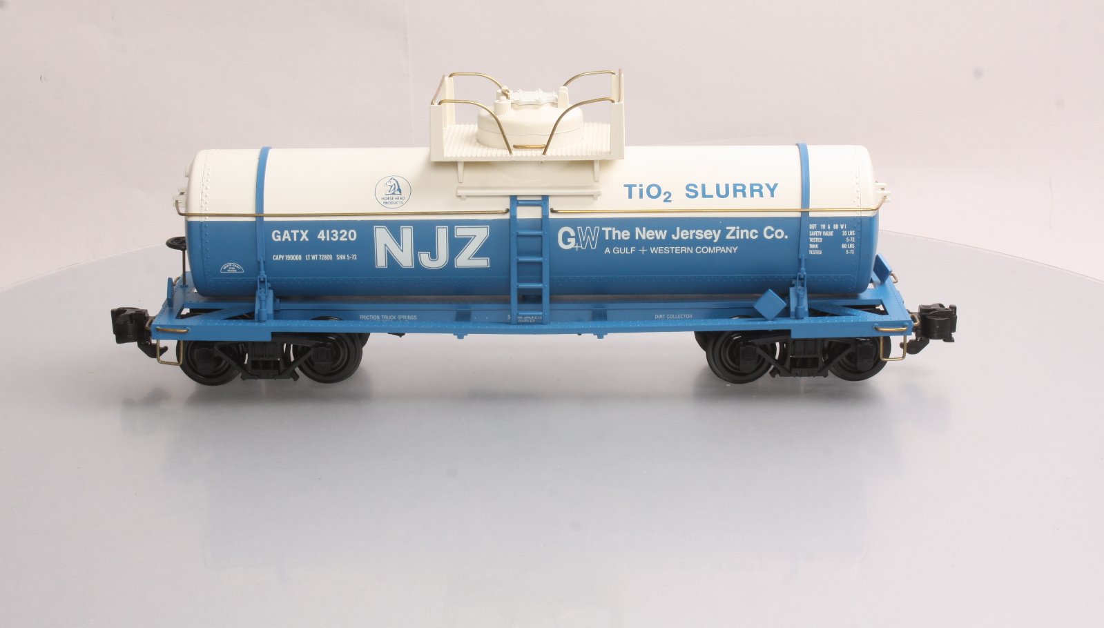 Aristo-Craft 41319 New Jersey Zinc Company Tank Car #41320 LN/Box