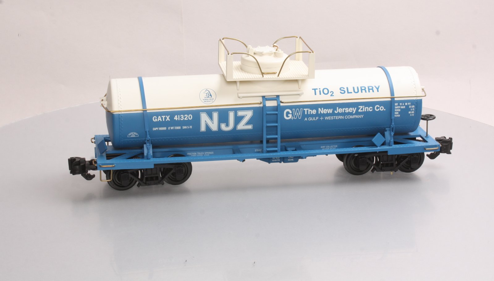 Aristo-Craft 41319 New Jersey Zinc Company Tank Car #41320 LN/Box