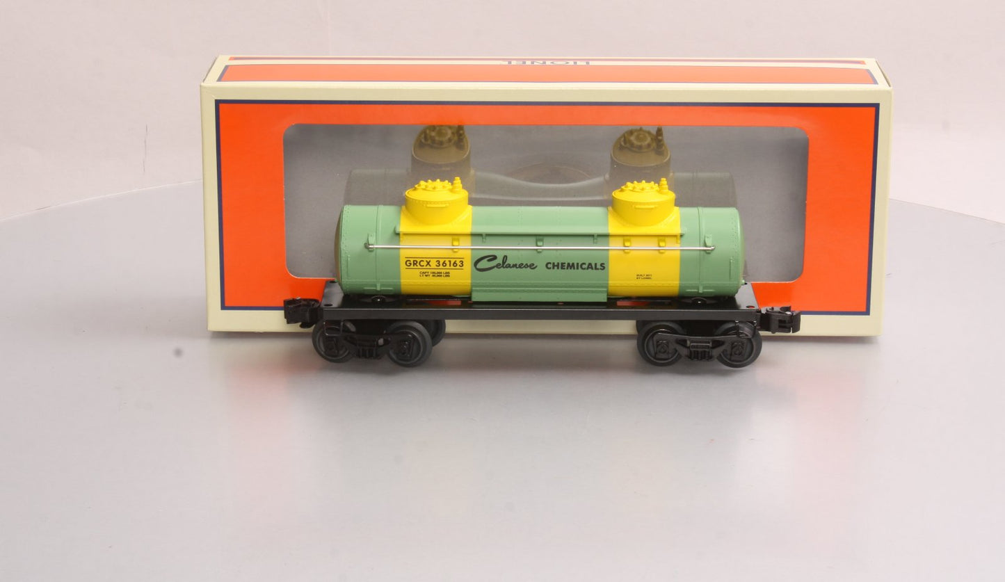 Lionel 6-36163 O Gauge Celanese 2-Dome Tank Car