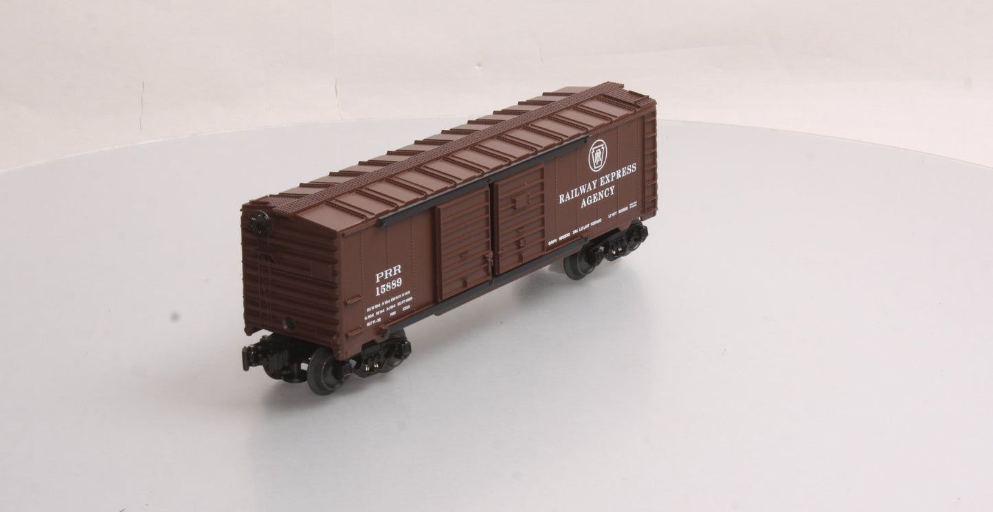Lionel 6-15889 O Gauge Pennsylvania REA Double-Door Boxcar LN/Box