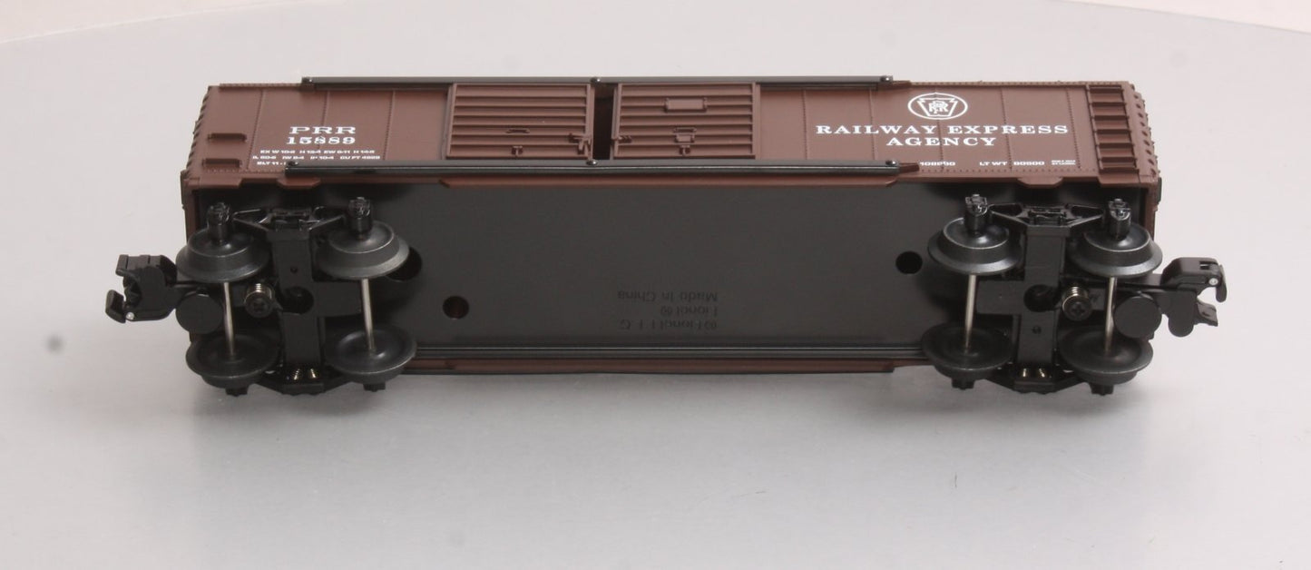 Lionel 6-15889 O Gauge Pennsylvania REA Double-Door Boxcar LN/Box