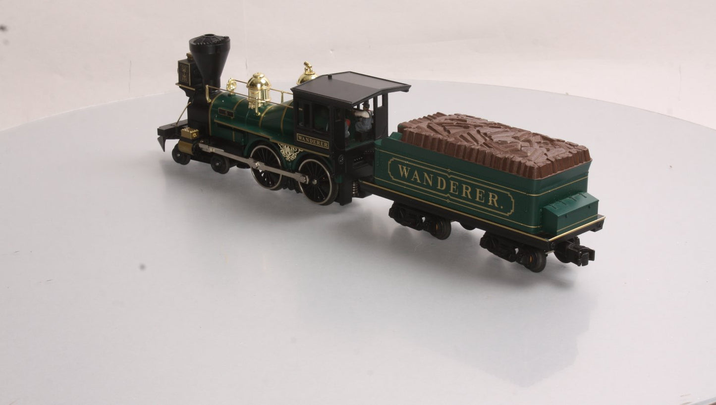 MTH 30-1155-1 O Gauge Wanderer 4-4-0 Steam Loco & Tender w/PS1 #5 LN/Box