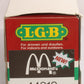 LGB 44910 G Scale McDonalds "You Deserve a Break Today" Boxcar - Metal Wheels LN/Box