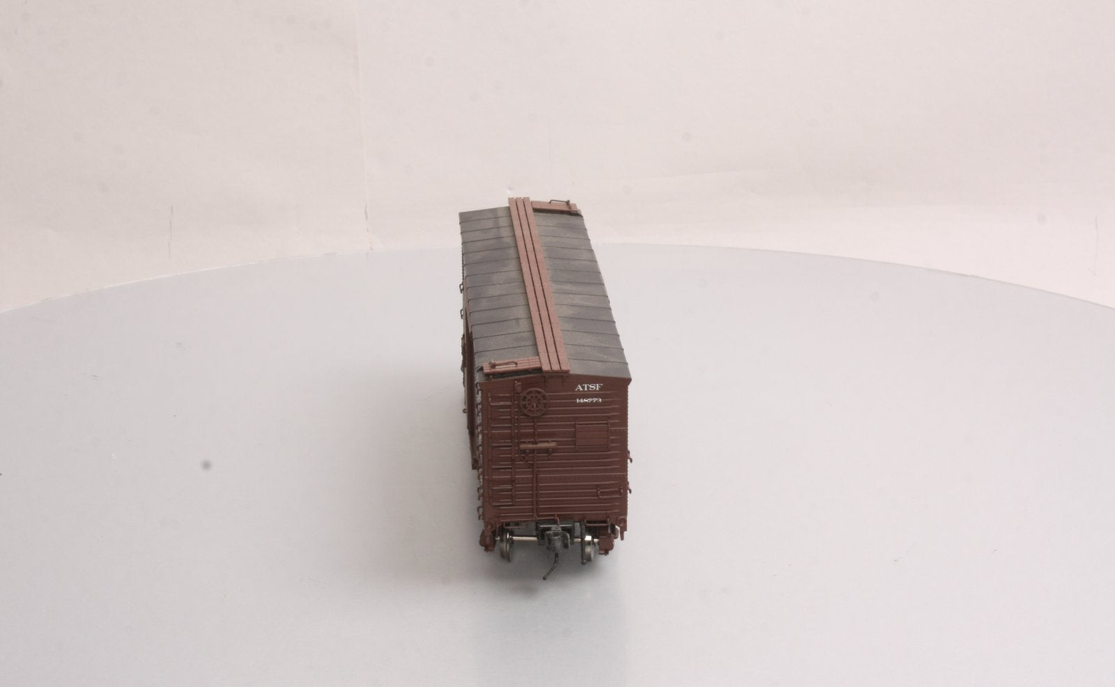 Atlas 7491-2 O Scale Santa Fe (ATSF) Steel Re-Built USRA Box Car #148773  2-Rail LN/Box