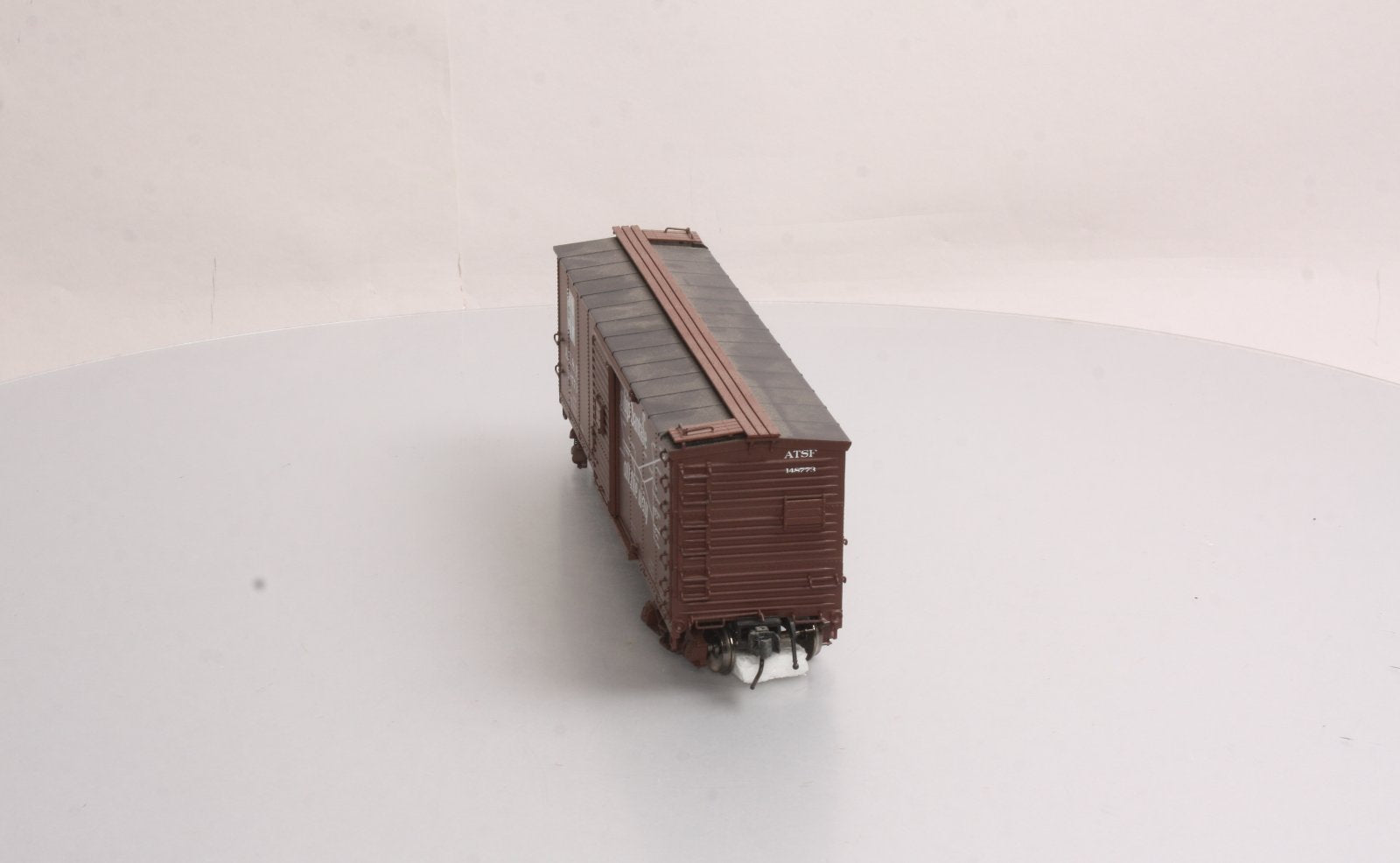 Atlas 7491-2 O Scale Santa Fe (ATSF) Steel Re-Built USRA Box Car #148773  2-Rail LN/Box