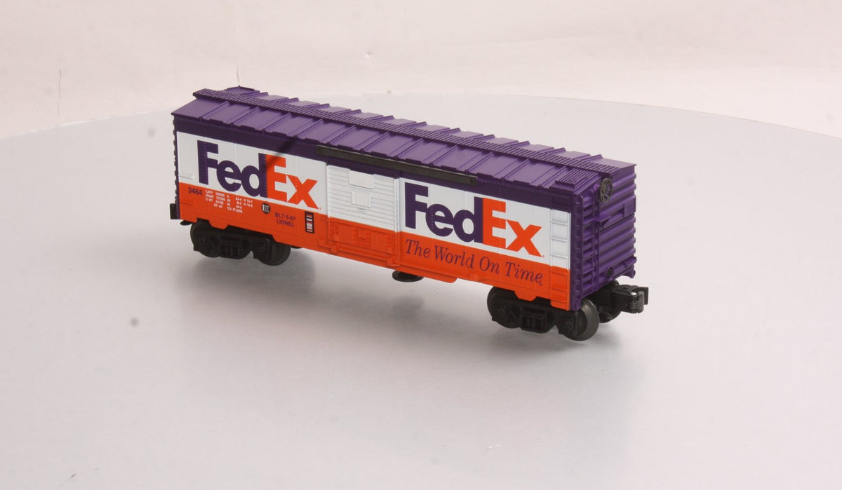 Lionel 6-19835 O Gauge FedEx Operating Boxcar #3464 LN/Box