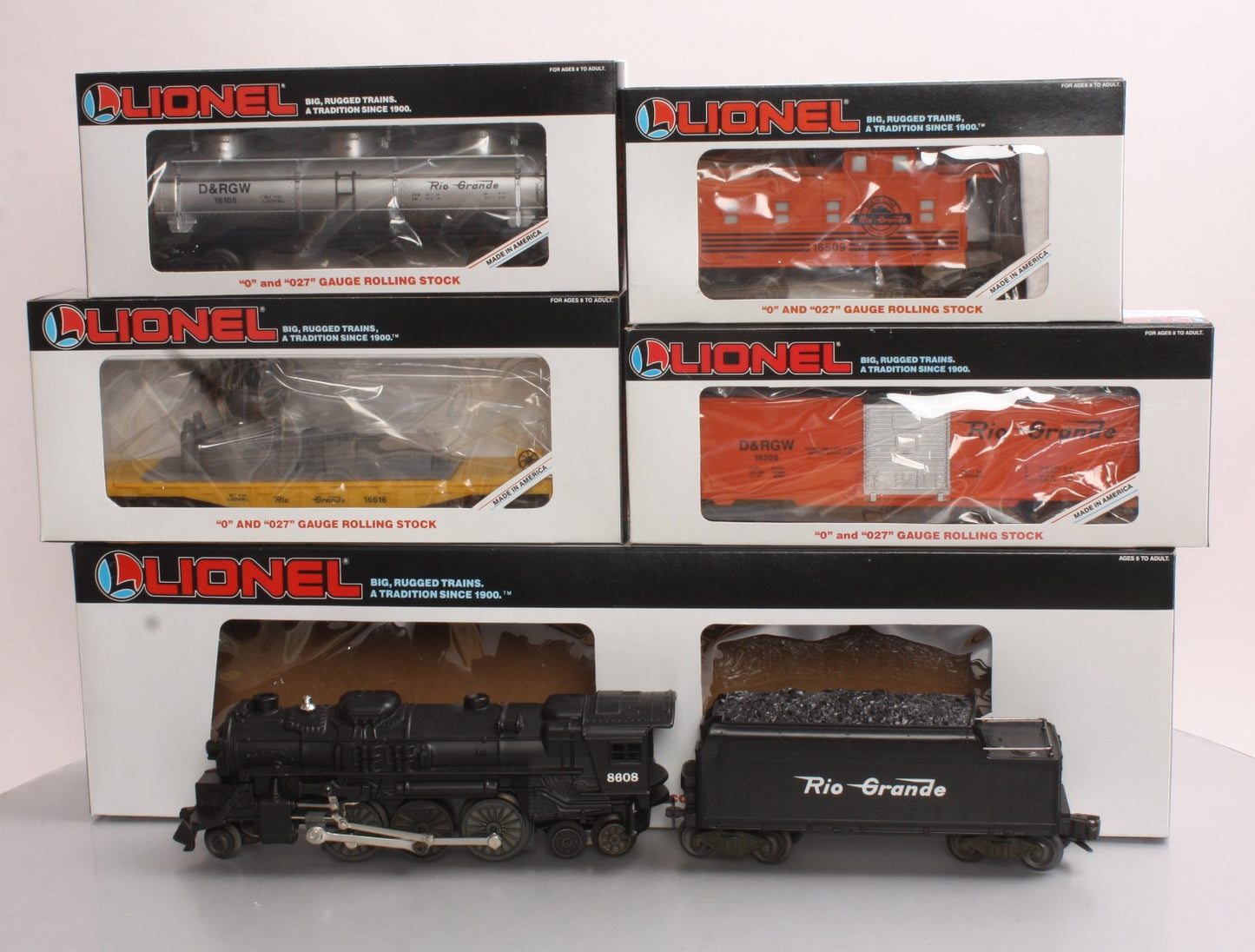 Lionel 6-11758 1989 Desert King Set Service Station Special O Gauge Train Set MT/Box