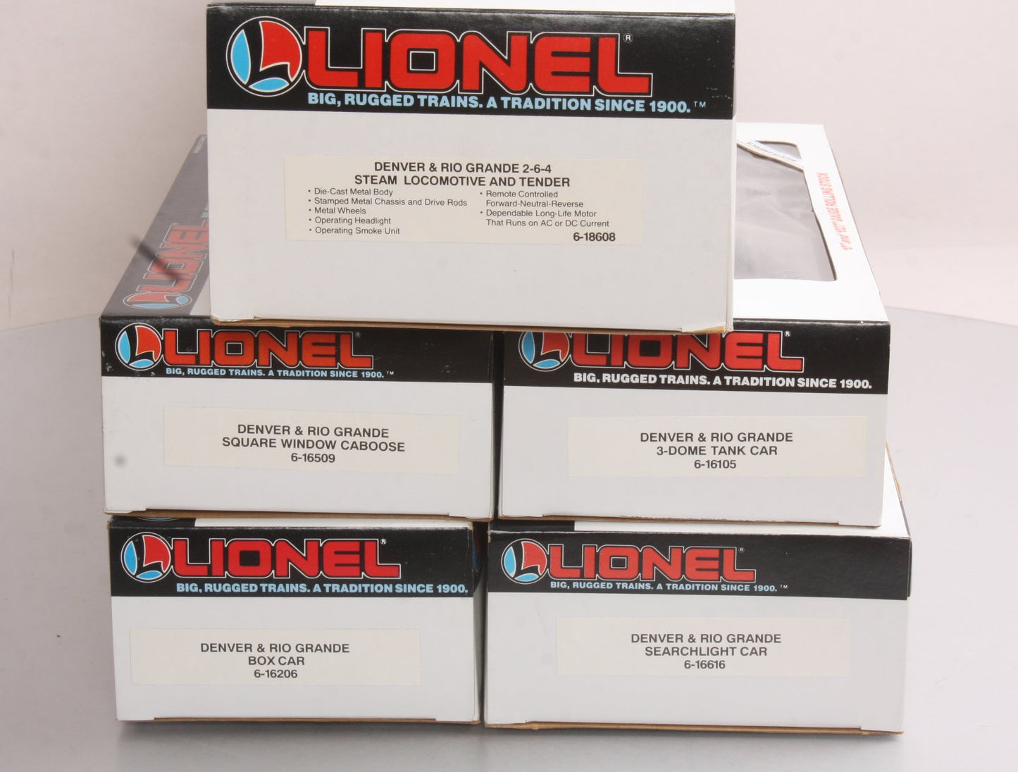 Lionel 6-11758 1989 Desert King Set Service Station Special O Gauge Train Set MT/Box