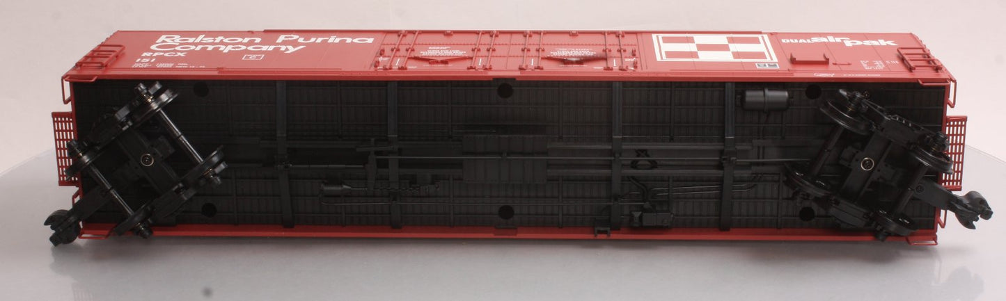 Aristo-Craft 50001 53' Evans Double Plug Door Boxcar Ralston-Purina #151 LN/Box