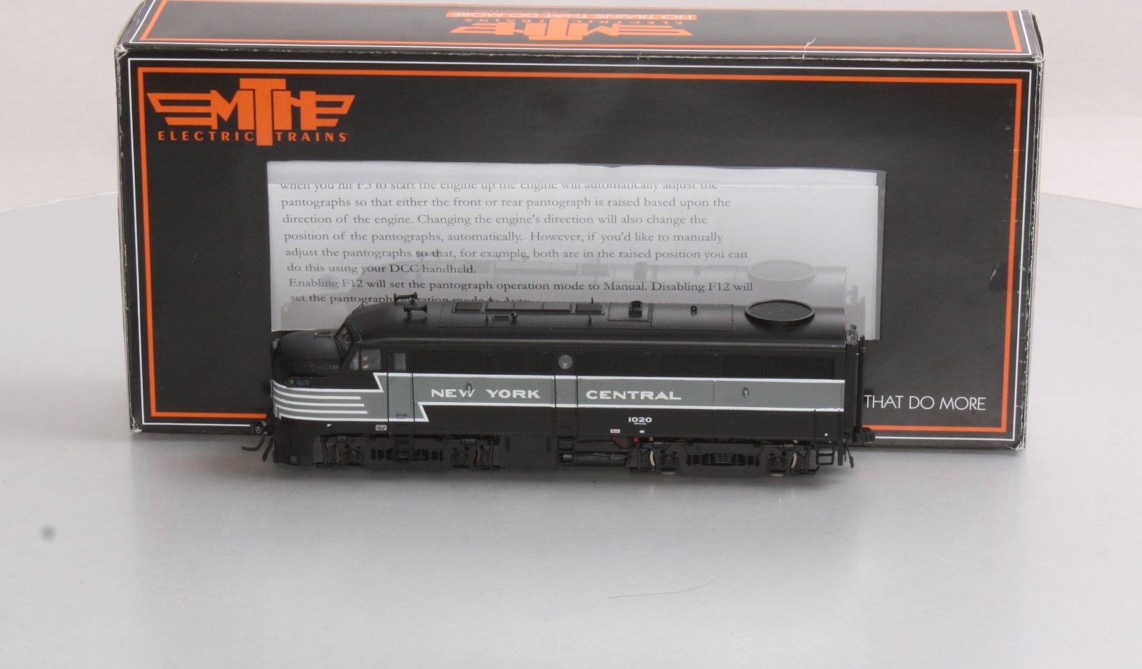 MTH 80-2210-1 New York Central FA-1 Diesel Locomotive w/PS 3.0 #1010