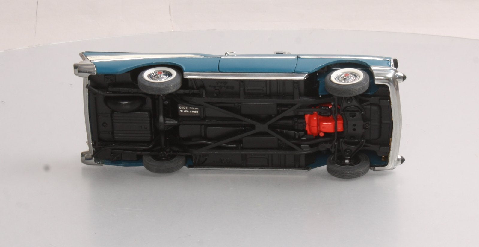 Danbury Mint 1957 1:24 Diecast 1957 Chevrolet Bel-Air in Blue NIB