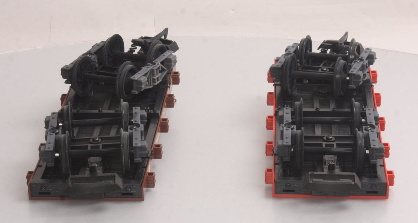 LGB 40000 ATSF Flatcar (Pack of 2) LN/Box