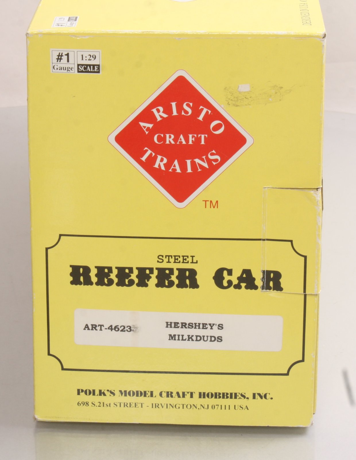 Aristo-Craft 46233 Hershey‘s Milkdud Reefer Car LN/Box