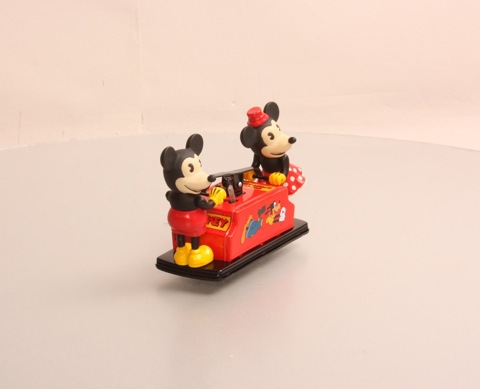 Schylling 20831 Wind-Up Mickey Mouse Handcar LN/Box